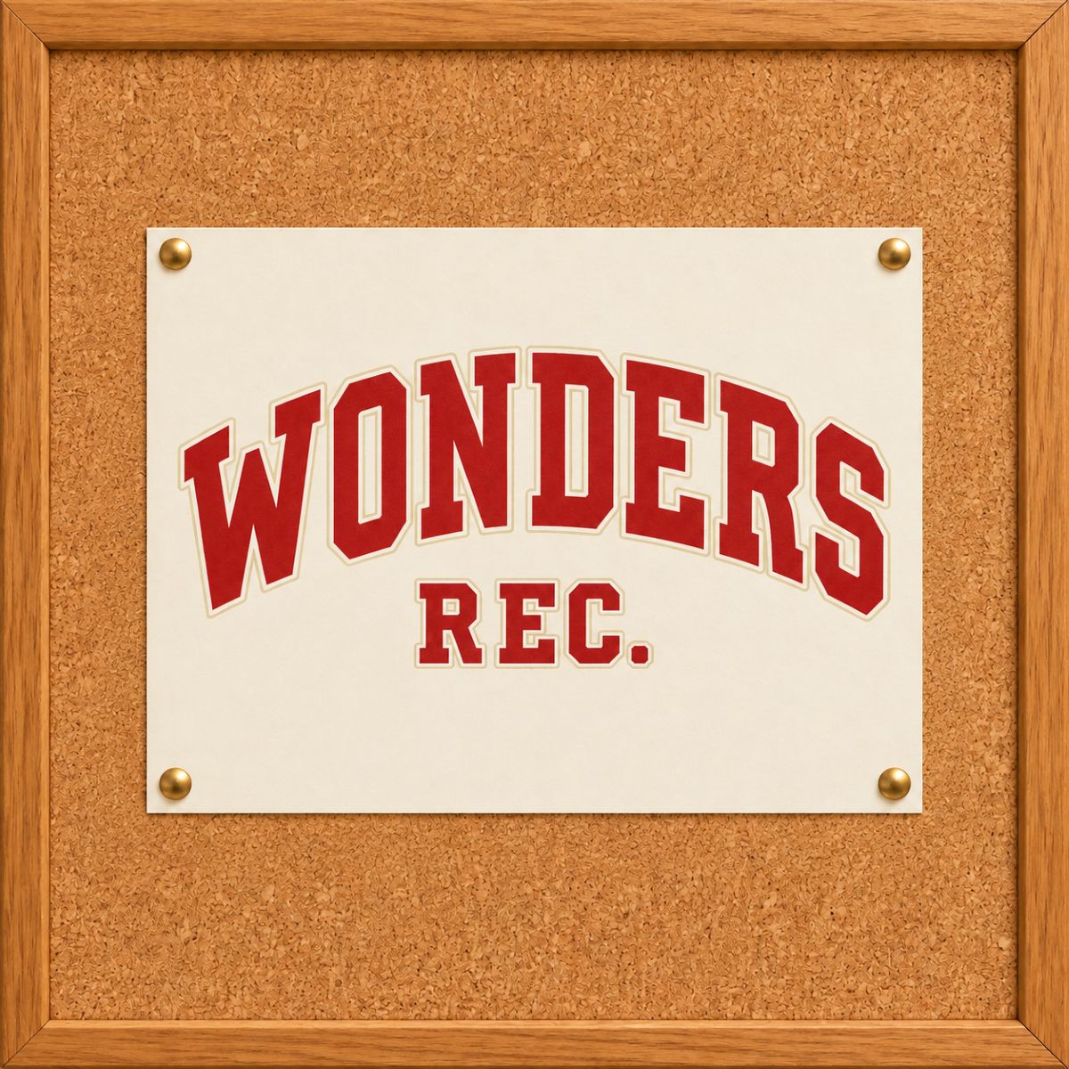 Wonders Rec Card